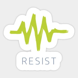 Resist Sticker